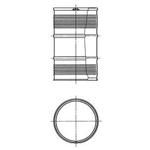 Ligne de fabrication de fûts en acier à tête ouverte