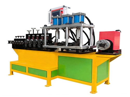 Machine automatique de fabrication de colliers de serrage en fer plat