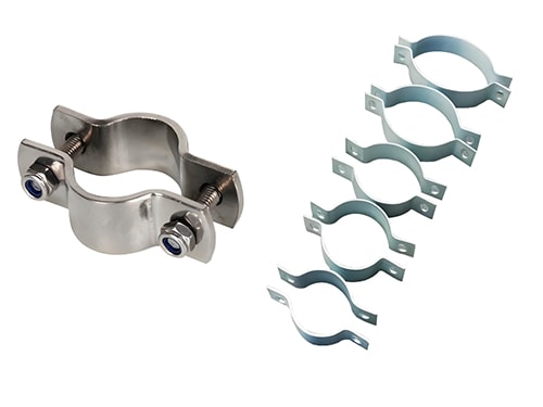 Machine automatique de fabrication de colliers de serrage en fer plat